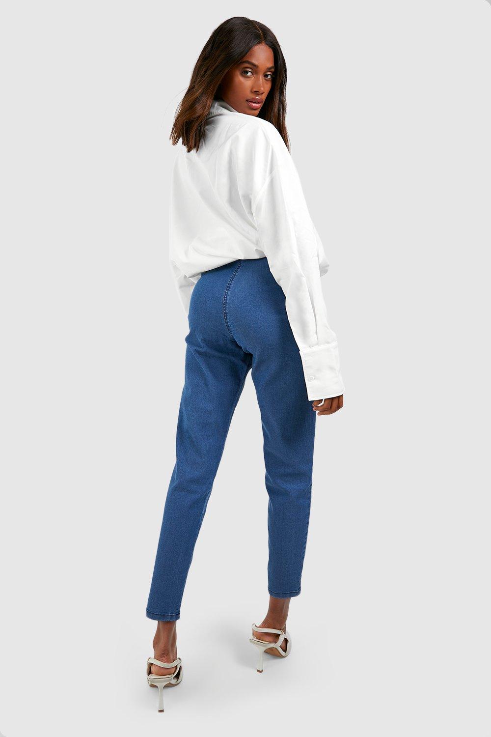 Mid blue jeggings hotsell